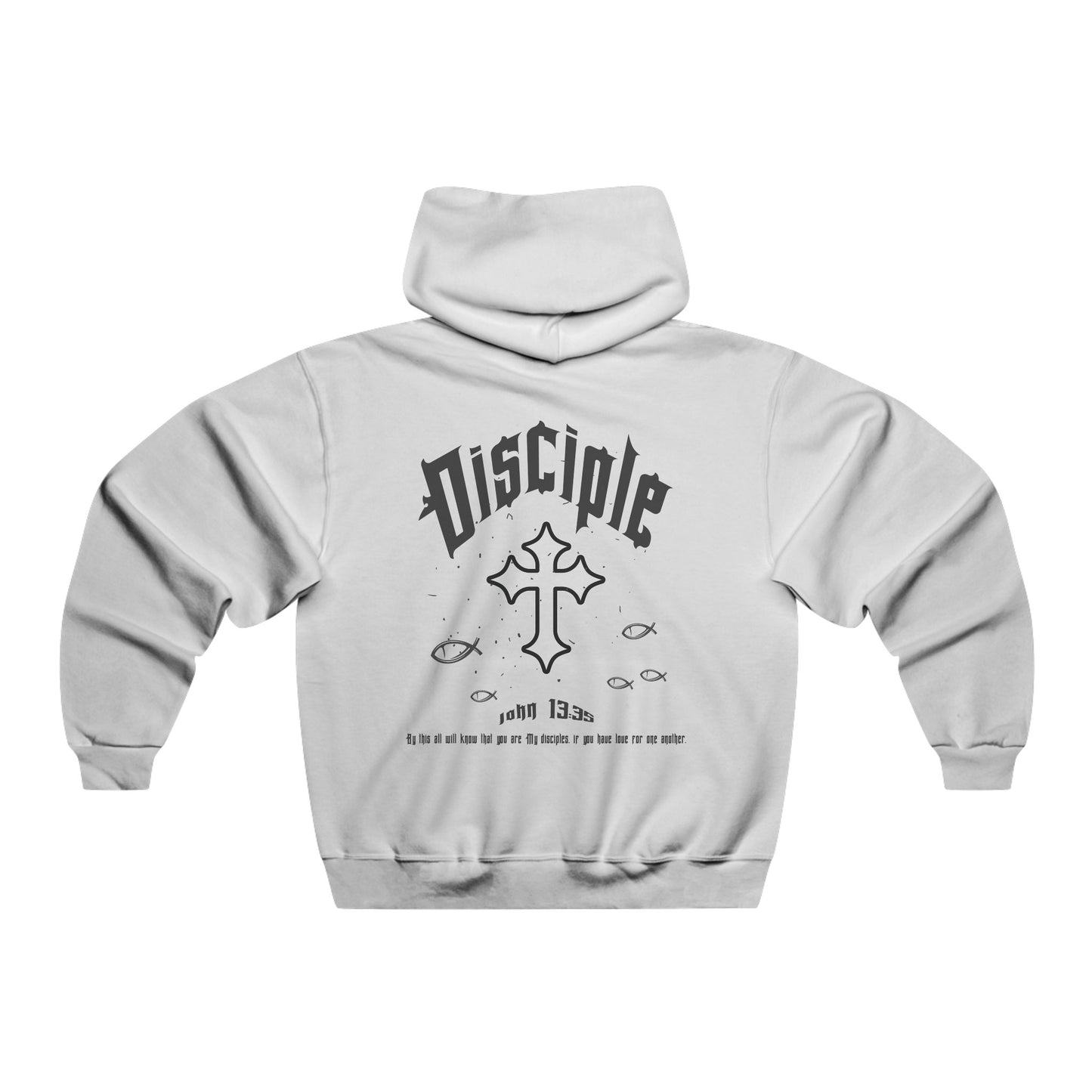Big Kid Disciple White Hoodie