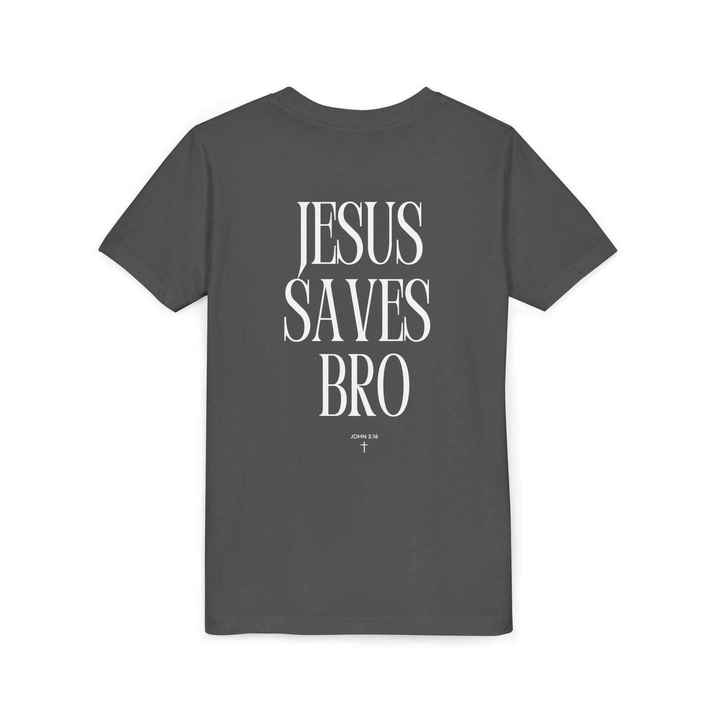 "Jesus Saves Bro" Youth Tee