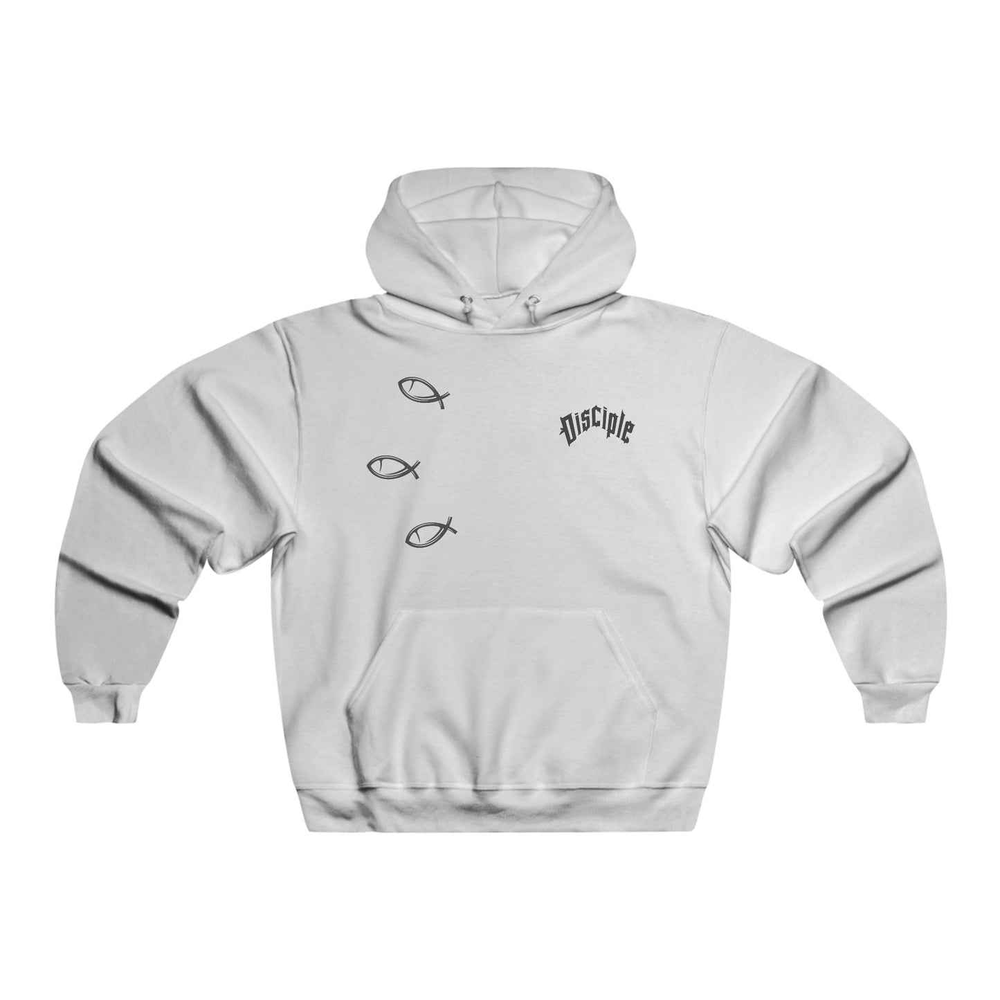 Big Kid Disciple White Hoodie