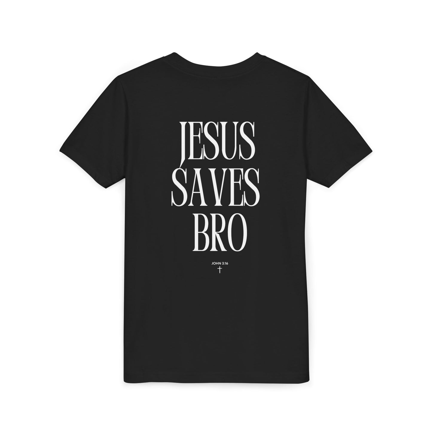 "Jesus Saves Bro" Youth Tee