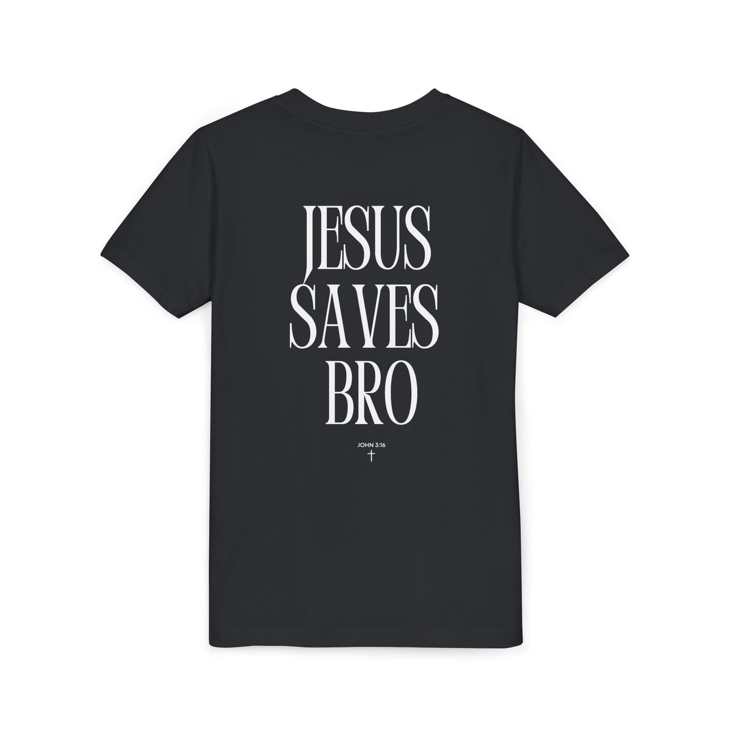 "Jesus Saves Bro" Youth Tee