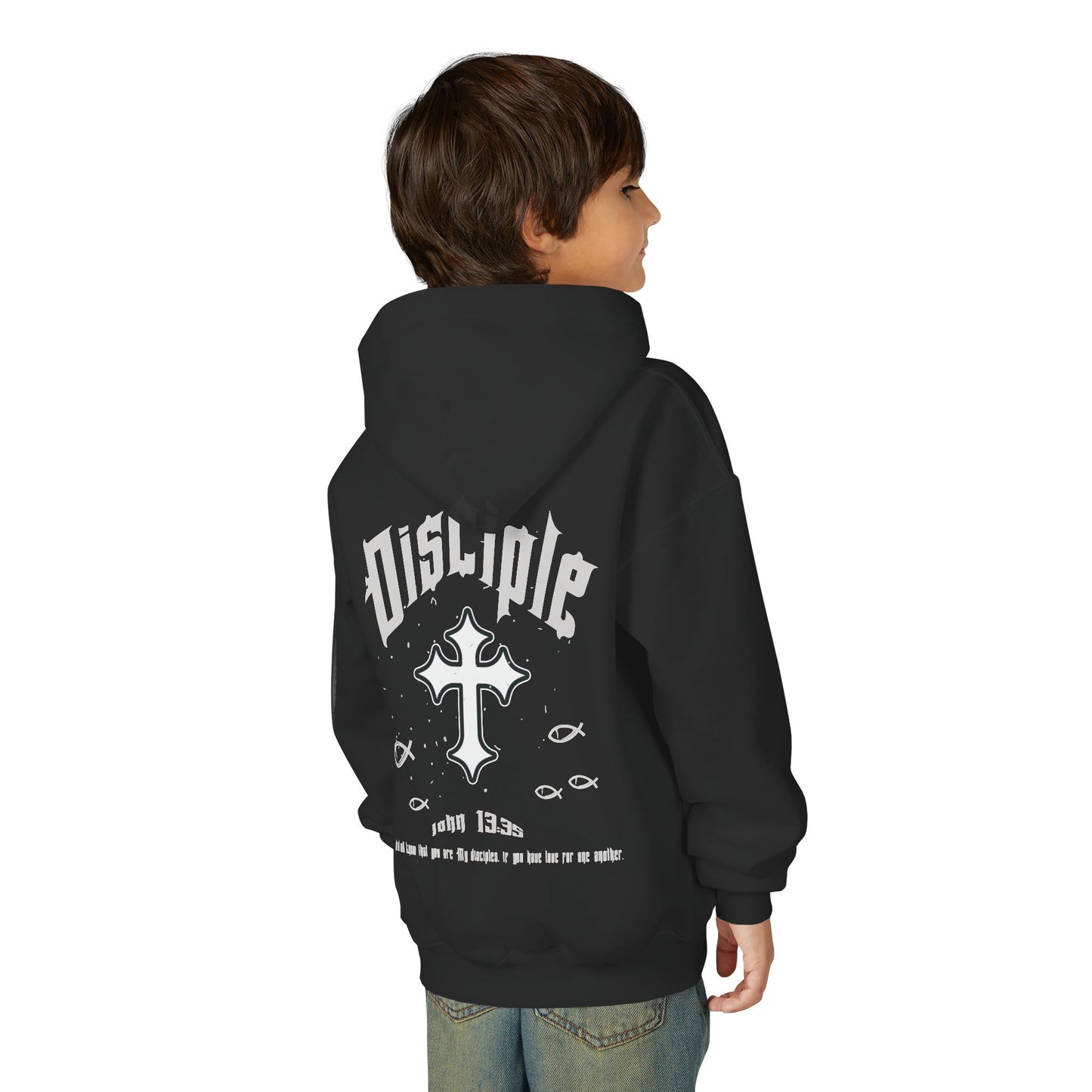 Youth Disciple Black Hoodie