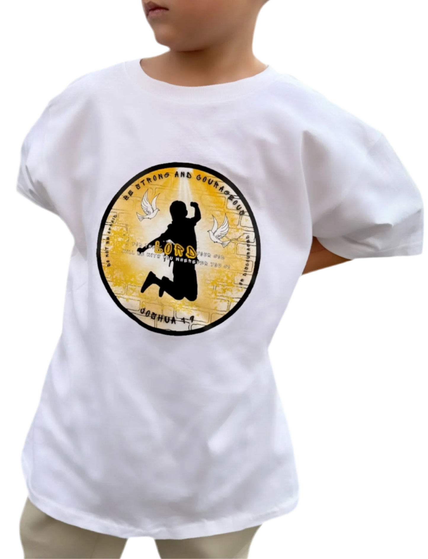 Be Strong & Courageous Tee