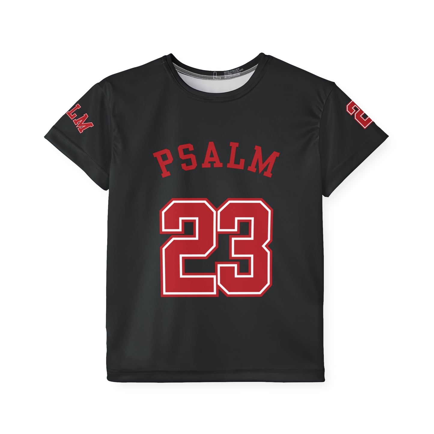 “Little Kid” Psalm 23 Jersey (Red)