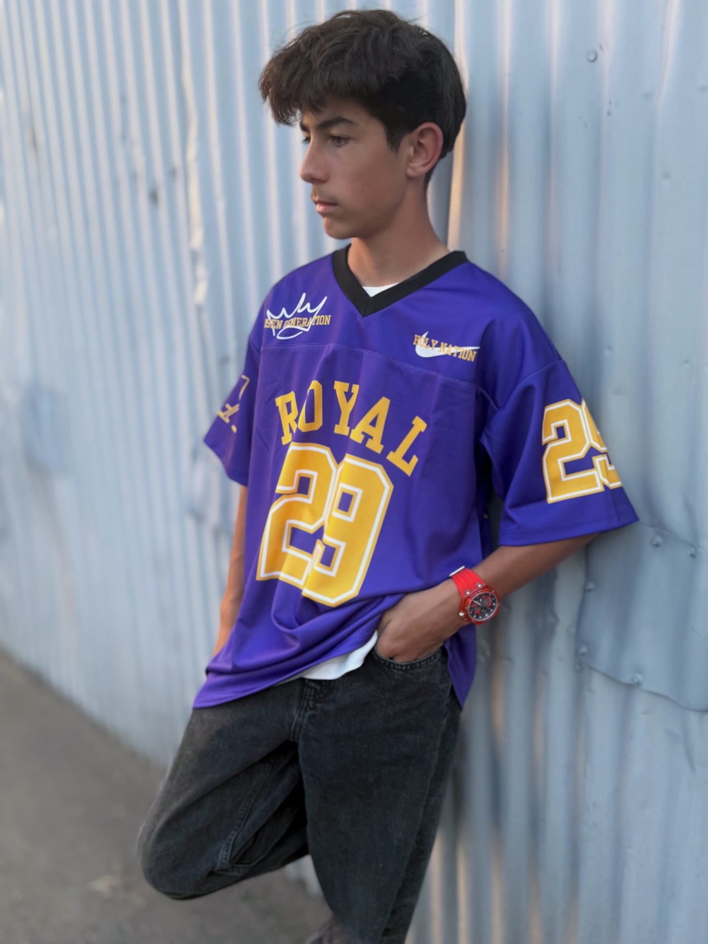 Big Kid Royal Jersey