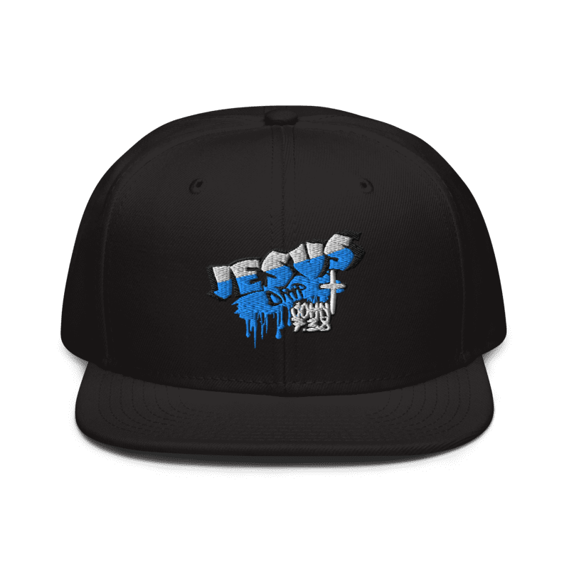 Jesus Drip SnapBack Hat (BLK)